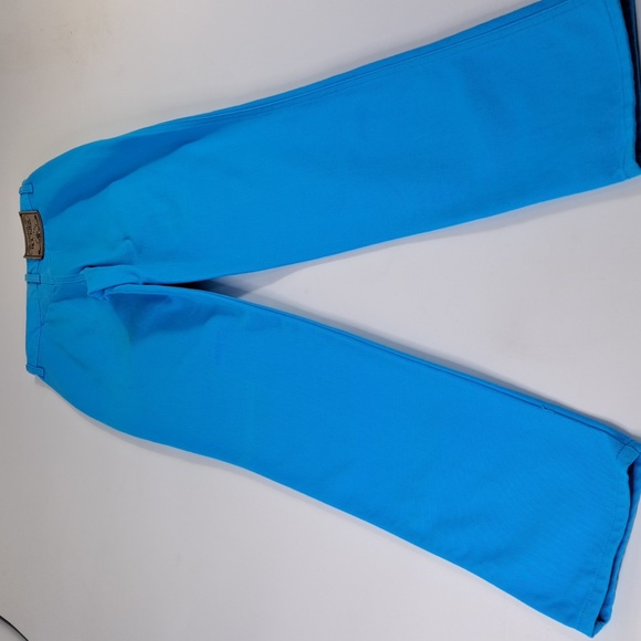 Rockies Robin Egg Blue High-Rise Western Jeans Waist 26" Inseam 37 - Picture 12 of 16